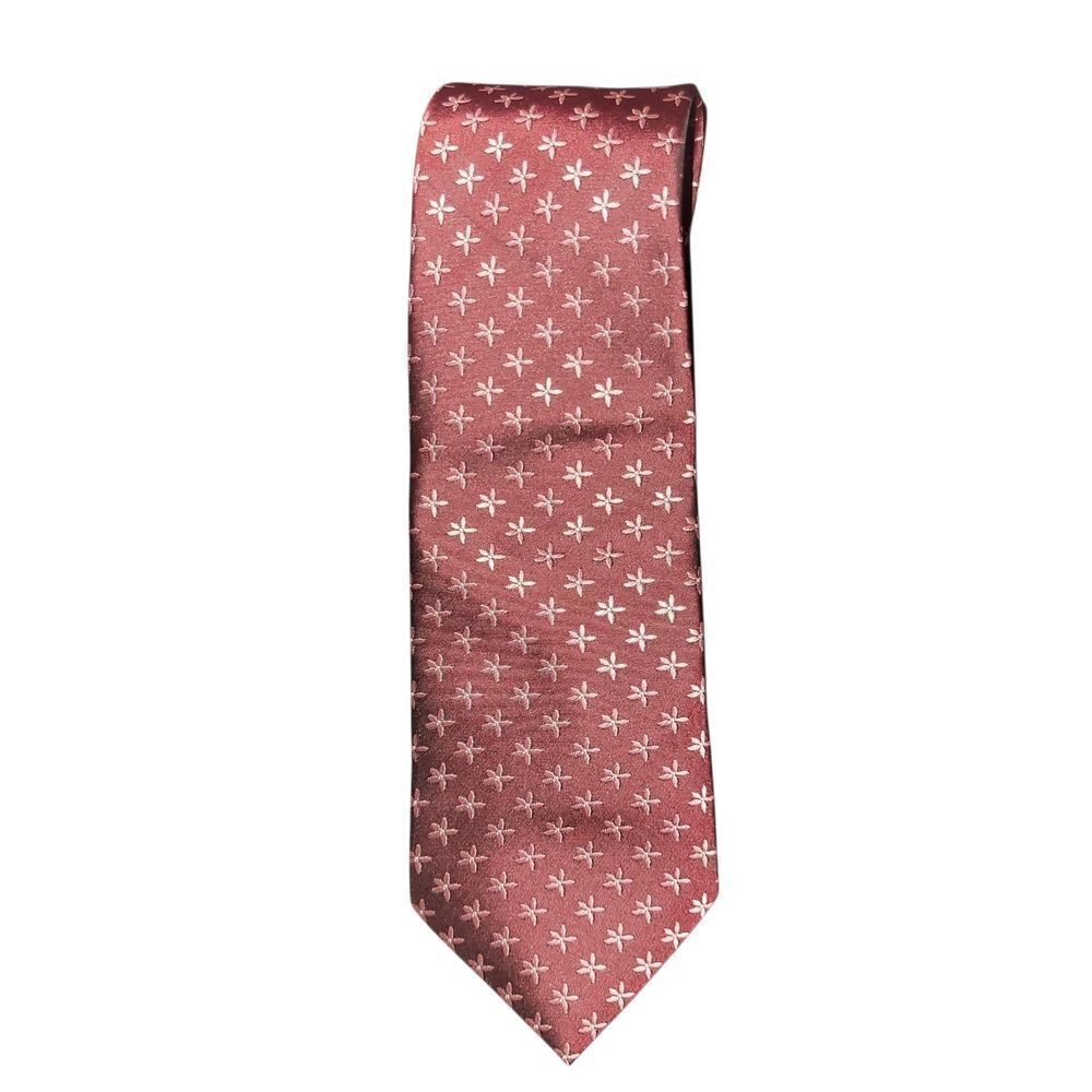Burgundy And Pink Tie